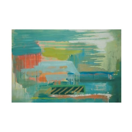 Carolyn Oneill 'Drift Away VI' Canvas Art,16x24